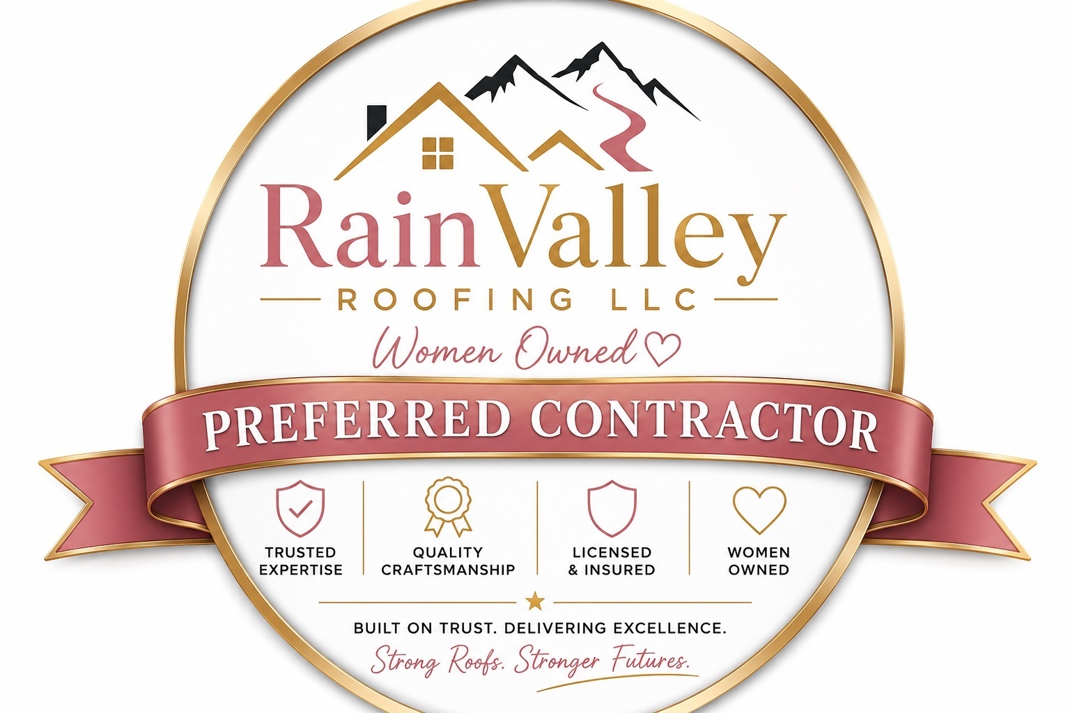 Rain Valley Roofing logo